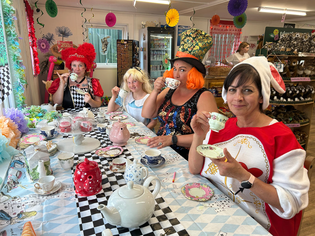 Wow! Magical fun at our Alice in Wonderland fun day, and there's another one in August!