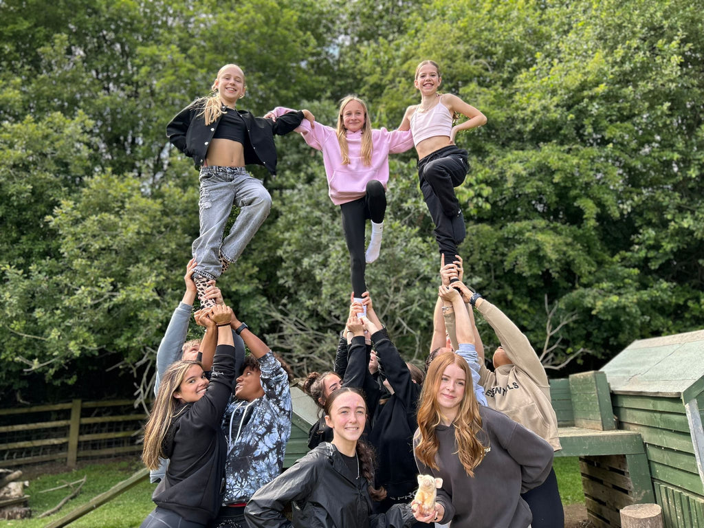 Amazing visit to Kew Little Pigs from Aylesbury Cheerleading Academy