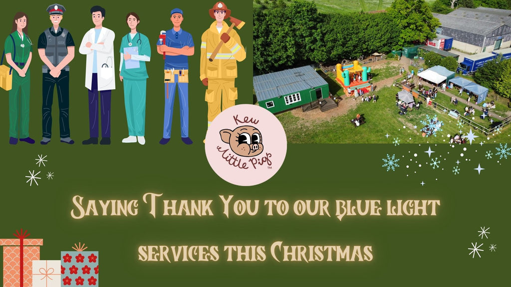 Saying thank you to our blue light services with special discounts this Christmas