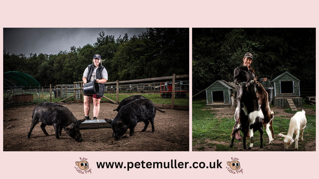 Award-winning photographer picks Kew Little Pigs for special animal project