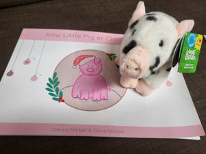 Christmas Bundle -Kew Little Pig Book Collection with Juliana Pig