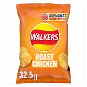 Walkers Roast Chicken Crisps