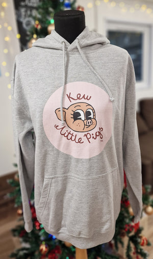 Adult Kew Little Pigs Logo Hoodie