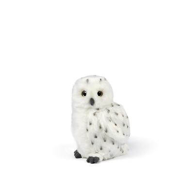 Snowy Owl Soft Toy Grey