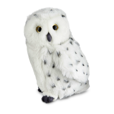 Snowy Owl Soft Toy Grey