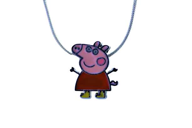 Peppa Pig Silver Necklace
