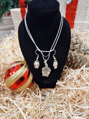 Christmas Jewellery Gift Set - Earrings & Necklace