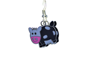 Colour Cow Earrings