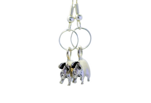 3D Pig Earrings