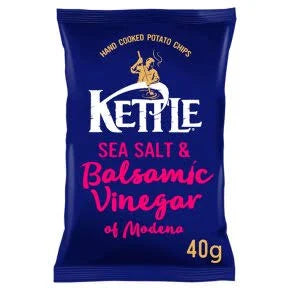 Sea Salt and Balsamic Vinegar Kettle Chips