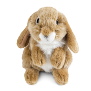 Rabbit sitting (Brown) soft toy