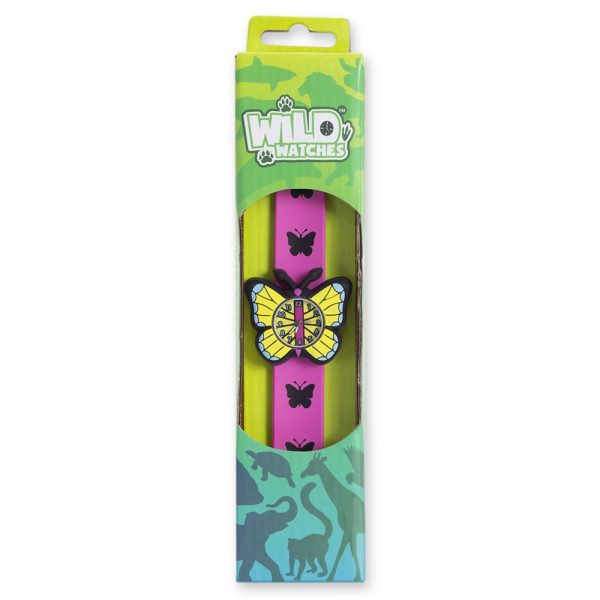 Wild Butterfly Snap Watch