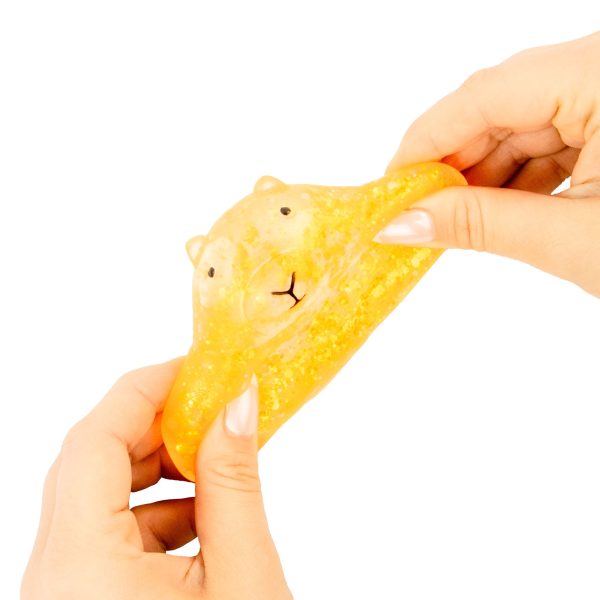Sparkly Glitter Capybara Sensory Toy - Image 2