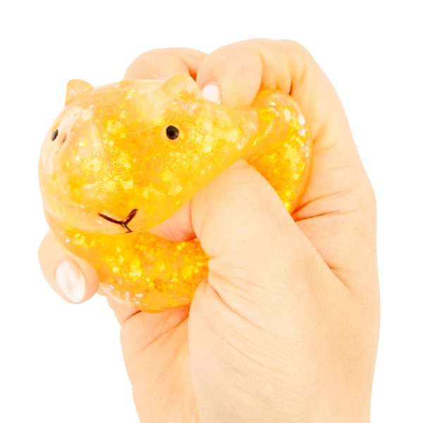 Sparkly Glitter Capybara Sensory Toy - Image 4