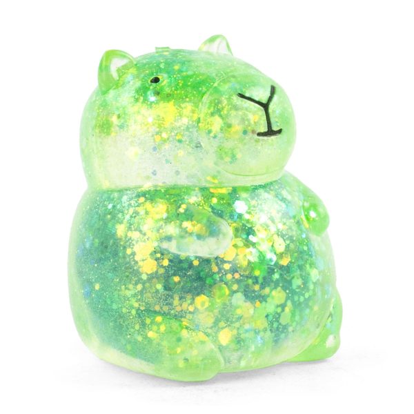 Sparkly Glitter Capybara Sensory Toy - Image 6