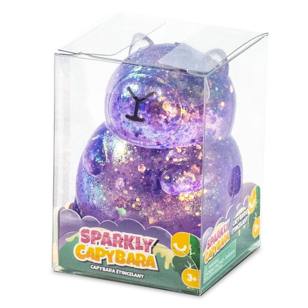 Sparkly Glitter Capybara Sensory Toy - Image 8