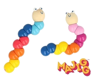 MAJIGG Woody The Worm 12m+