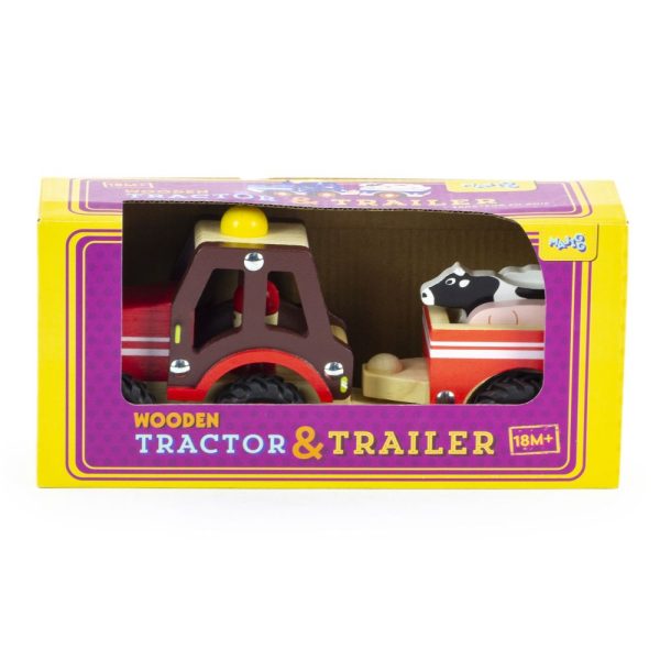 MAJIGG Tractor & Trailer Set FSC Certified - Image 3