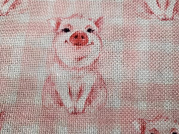 Makeup bag 4 Options Just a girl who loves pigs - Image 8