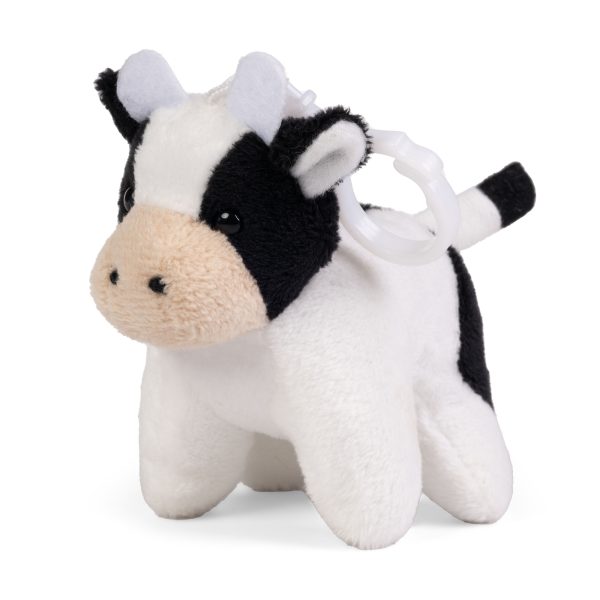LITTLE Living Nature Clips Farm Animal Plush Keyrings - Image 6