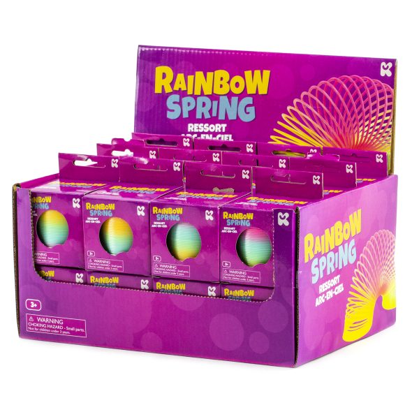 Rainbow Plastic Spring - Image 2